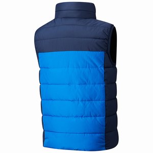 Columbia Powder Lite™ Puffer Väst Flickor Blå/Marinblå (WPHEB8036)